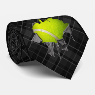 Torn Tennis Neck Tie