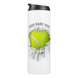 Torn Tennis Thermal Tumbler