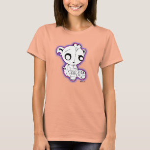 Torn Without You Destroyed Teddy Bear Design T-Shirt