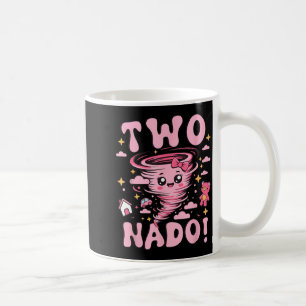 Tornado 2 Year Old Girl Birthday Two Nado 2nd Bday Coffee Mug