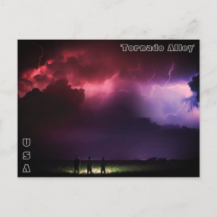 Tornado Alley! Postcard