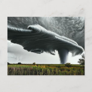Tornado Art Postcard