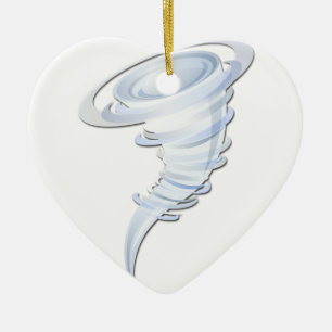 Tornado Ceramic Tree Decoration