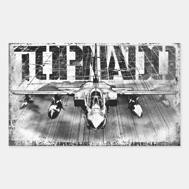 Tornado IDS Rectangle Stickers (Front)