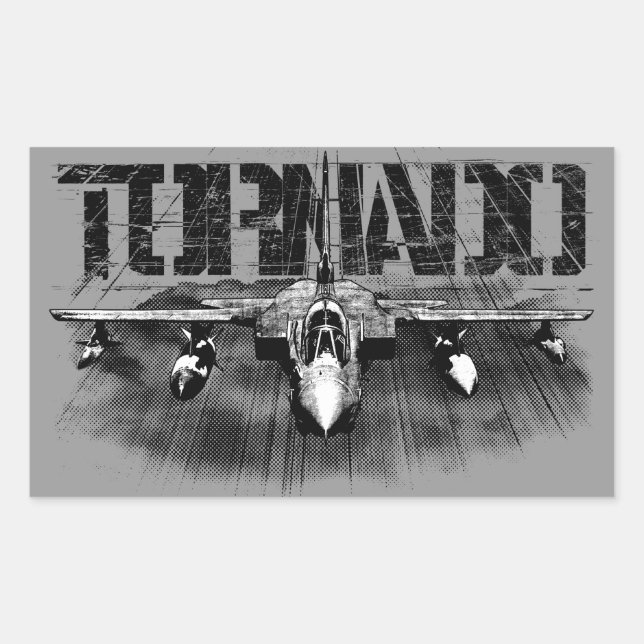 Tornado IDS Rectangle Stickers (Front)