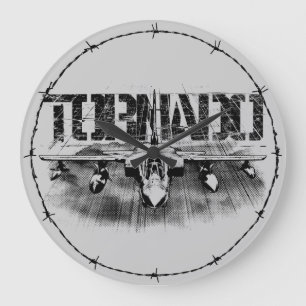 Tornado IDS Round (Large) Wall Clock