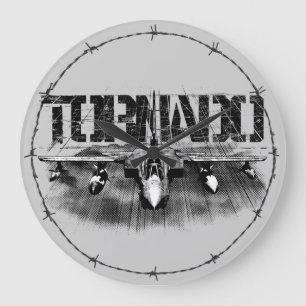 Tornado IDS Round (Large) Wall Clock