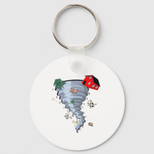 Tornado Key Ring
