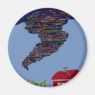 Tornado! magnet