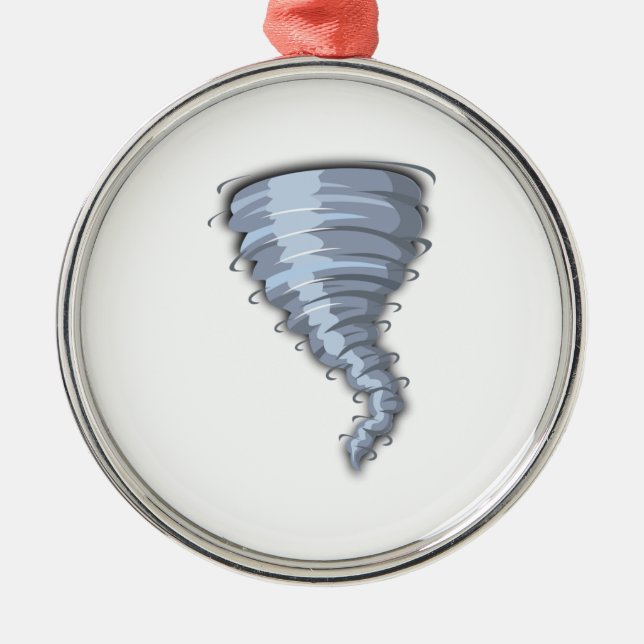 Tornado Metal Tree Decoration (Front)