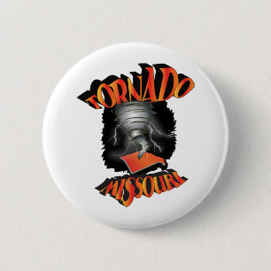 Tornado Missouri 6 Cm Round Badge