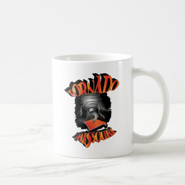 Tornado Missouri Coffee Mug (Right)