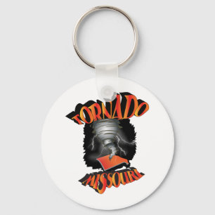 Tornado Missouri Key Ring