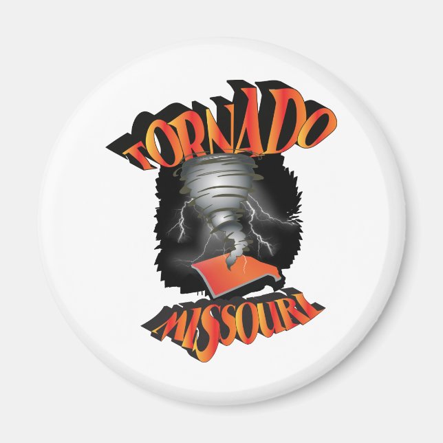 Tornado Missouri Magnet (Front)