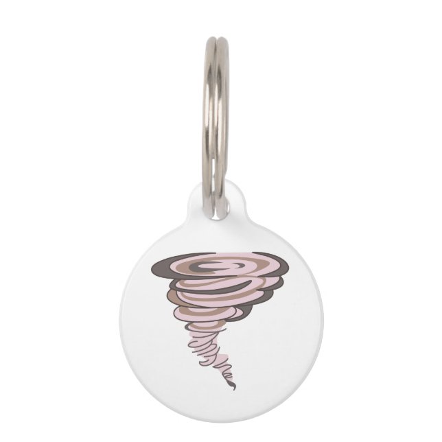 Tornado Pet Tag (Front)