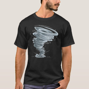 Tornado Storm Chaser Scary Weather Hurricane T-Shirt