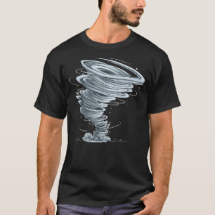 Tornado Storm Chaser Scary Weather Hurricane T-Shirt