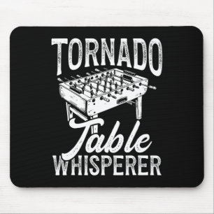 Tornado Table Whisperer Foosbyll  Mouse Pad
