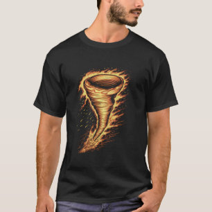 Tornado Tshirt For Kids Toddler Weather Meterologi