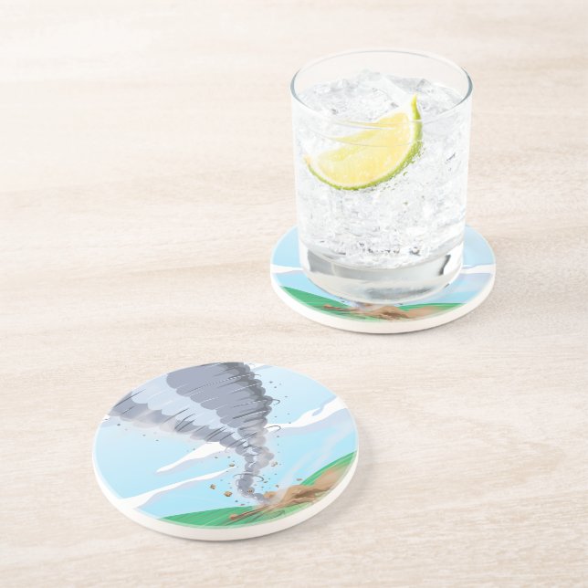 Tornado Twister Coaster (Side)