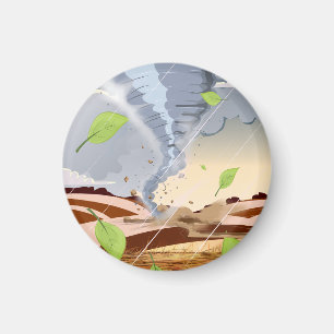 Tornado Twister Magnet