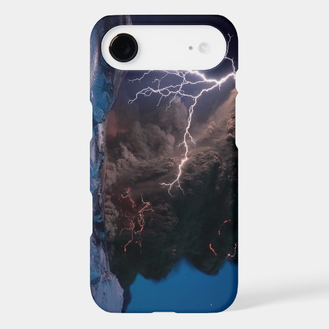 Tornado With Lighting Barely There iPhone 6 Case (Back)
