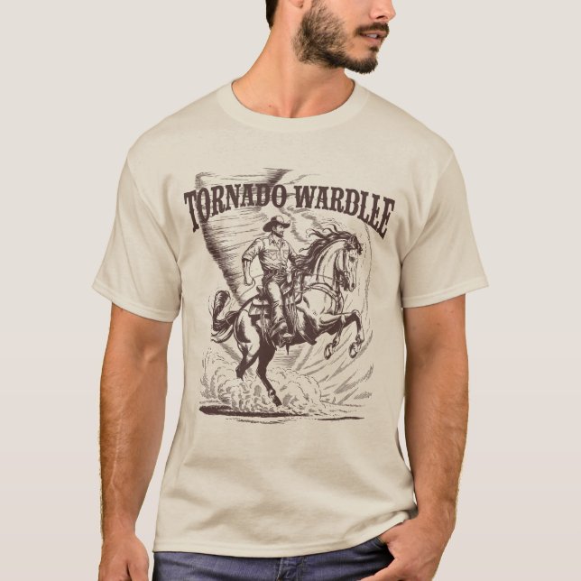 Tornado Wrangler Shirt Cowboy Wrangler  (Front)