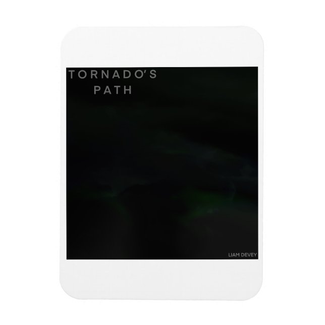 Tornado's Path Magnet (Vertical)