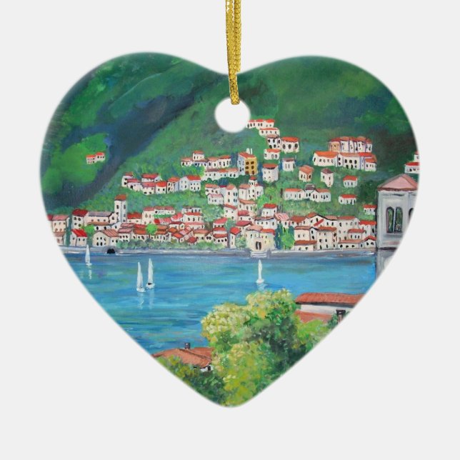 Torno, Italy Ornament (Front)