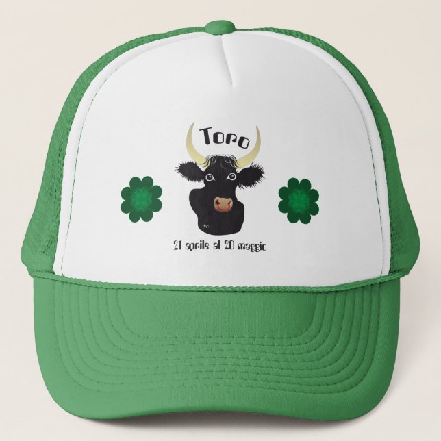Toro 21 aprile al 20 maggio Cappello Trucker Hat (Front)