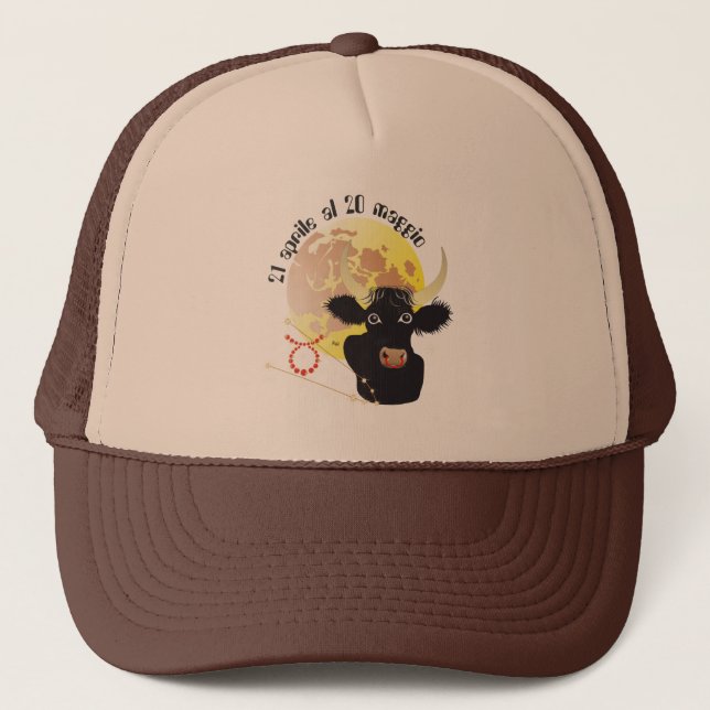 Toro 21 aprile al 20 maggio Cappello Trucker Hat (Front)