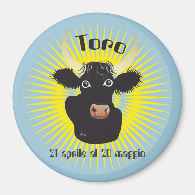 Toro 21 aprile al 20 maggio Magnet (Front)