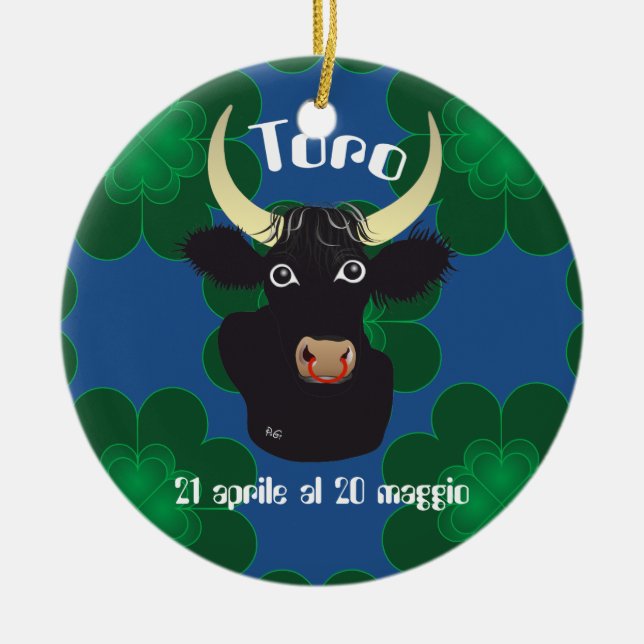 Toro 21 aprile al 20 maggio Ornament (Front)