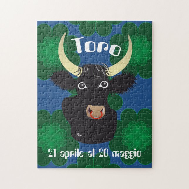 Toro 21 aprile al 20 maggio Puzzle (Vertical)