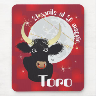 Toro 21 aprile al 20 maggio Tappetini per mouse Pad