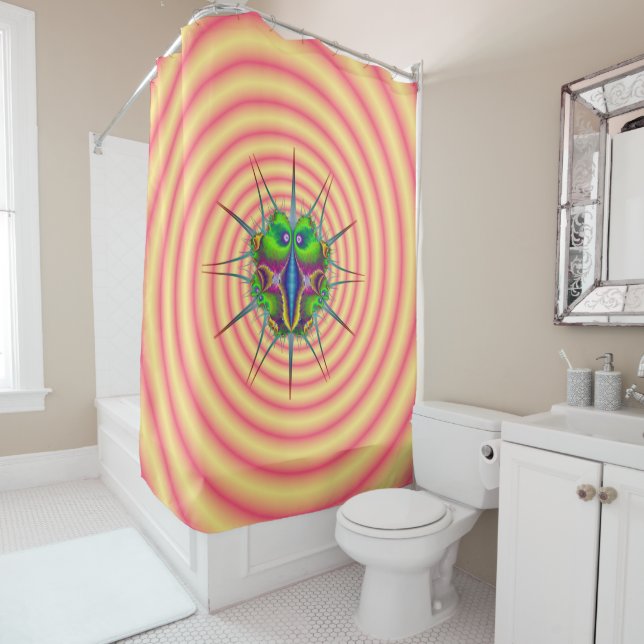 Toro Bug Shower Curtain (In Situ)