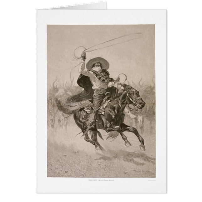 Toro, Toro by Frederic Remington  (Front)