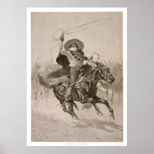 Toro, Toro by Frederic Remington Poster