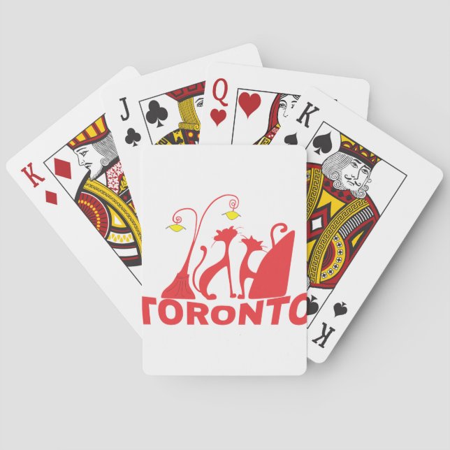 Toronto 1 playing cards (Back)