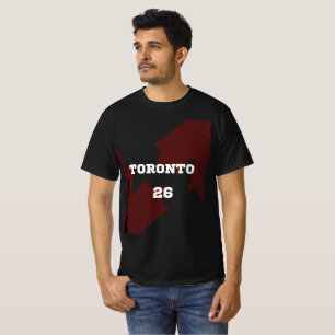 Toronto 2026 Soccer Host City CN Tower Jersey T-Shirt
