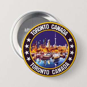 Toronto 7.5 cm round badge