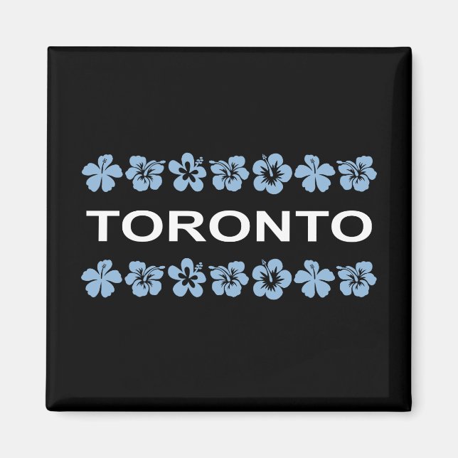 Toronto Aloha Bands Blue Dark Colour Magnet (Front)