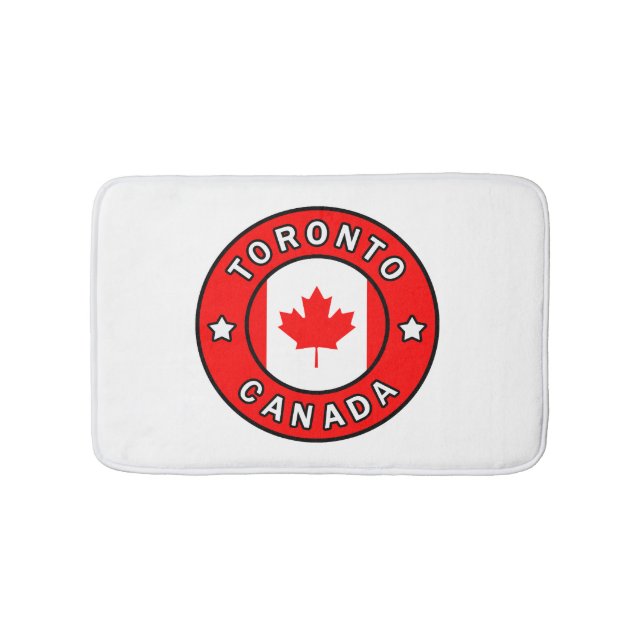Toronto Canada Bath Mat (Front)