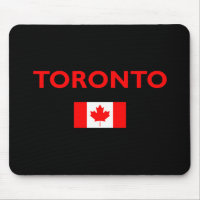 Toronto Canada Canadian Flag Dark Colour