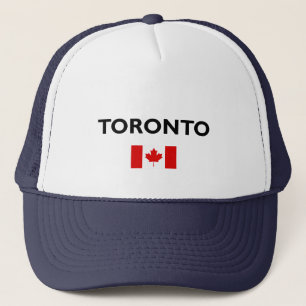 Toronto Canada Canadian Flag Light-Colour Trucker Hat
