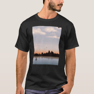 Toronto Canada Cityscape Skyline Travel Tourism So T-Shirt