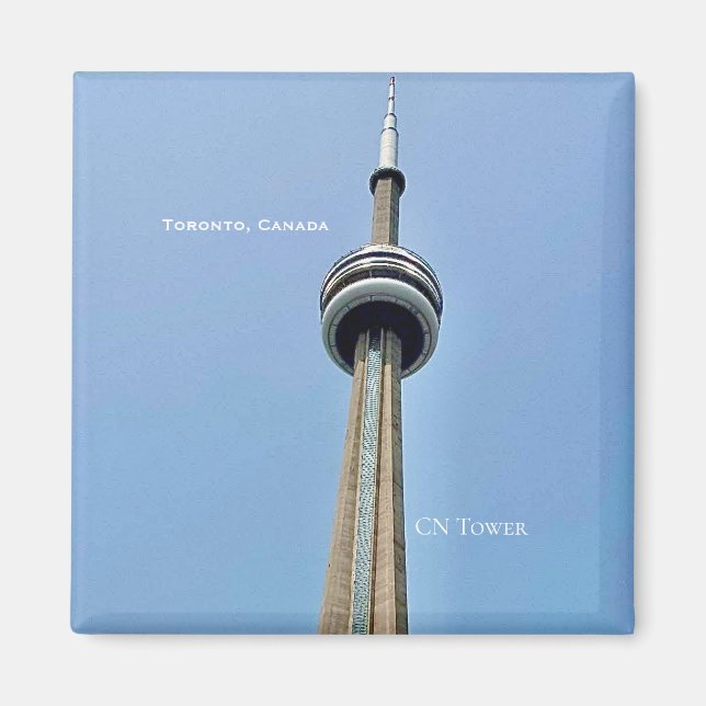 Toronto, Canada CN Tower Magnet (Front)