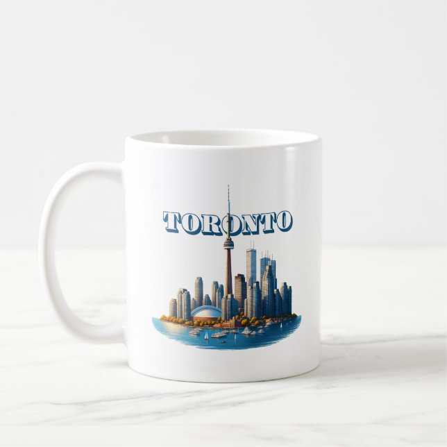 Toronto Canada Coffee Mug (Left)