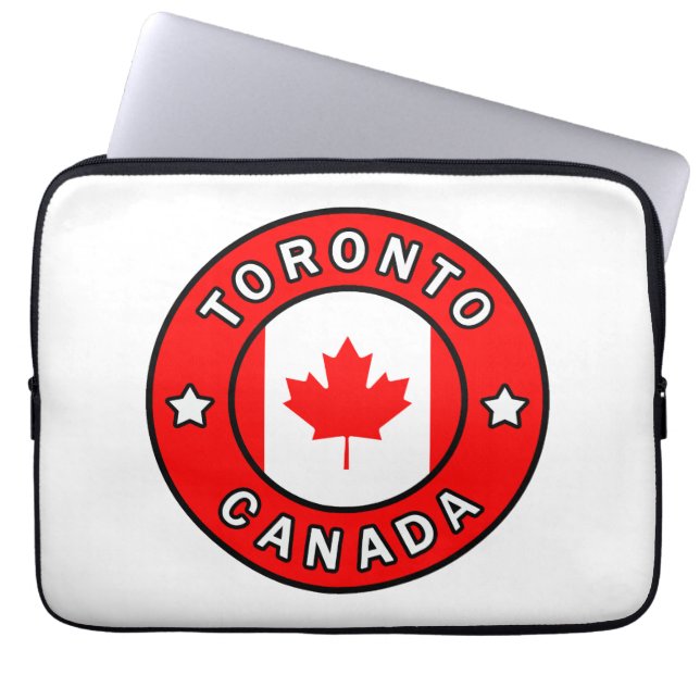 Toronto Canada Laptop Sleeve (Front)