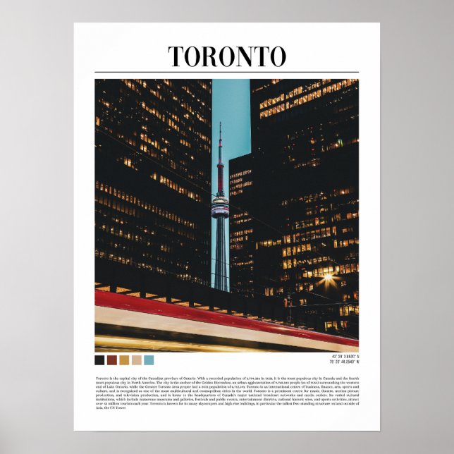 Toronto Canada  Poster (Front)